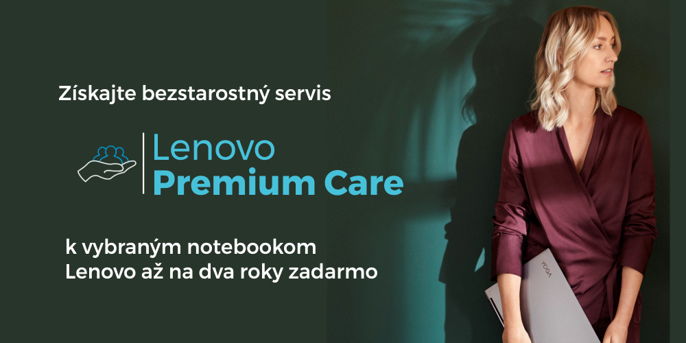 Lenovo Premium Care k vybraným notebookom ZADARMO!