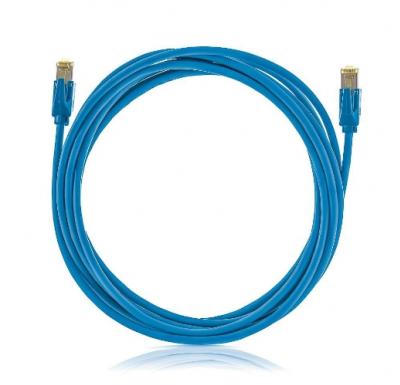 SOLARIX Patch kábel CAT5E SFTP PVC 0,5m modrý