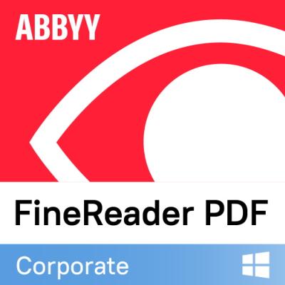 ABBYY FineReader PDF Corporate Single User License (ESD) - 12 mesiacov