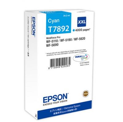 EPSON T7892 azúrová 34ml