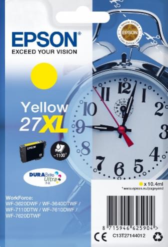 EPSON 27XL žltá 10,4ml