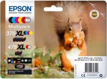 EPSON 478XL multibalenie 6 farieb 6 x 60,5