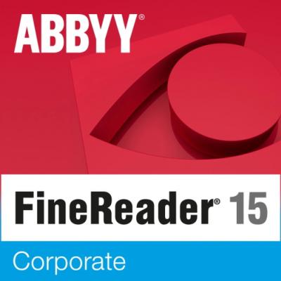 ABBYY FineReader 15 Corporate Single User License (ESD) 12 mesiacov 51