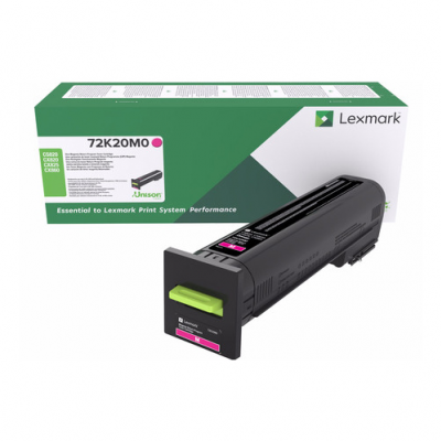 Lexmark 72K20M0 purpurový laserový toner