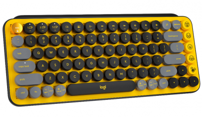 LOGITECH POP Keys bezdrôtová klávesnica žltá US