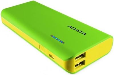 ADATA PT100 Powerbank 10000mAh žltá/zelená