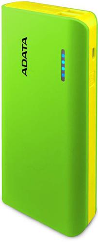 ADATA PT100 Powerbank 10000mAh žltá/zelená