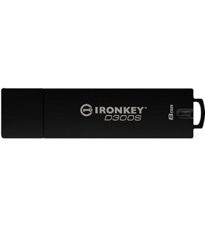 KINGSTON 8GB IronKey D300S Serialised Standard USB 3.1