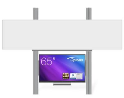 Optoma EKOTAB Pylon 290 tabuľa 400x100 pre 3651RK
