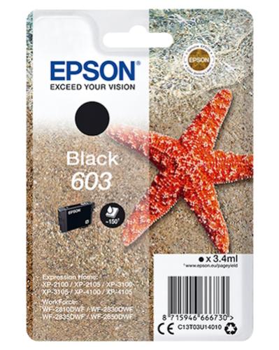 EPSON 603 čierna 3,4ml