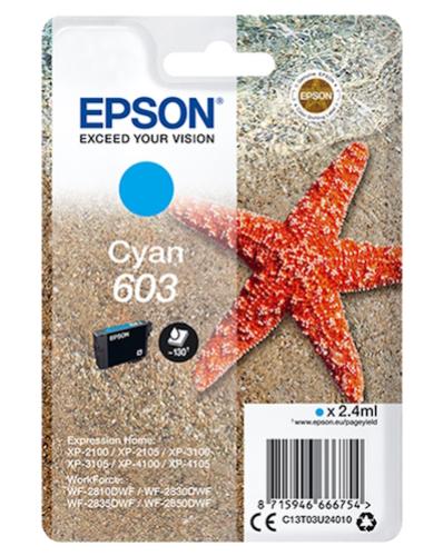 EPSON 603 azúrová 2,4ml
