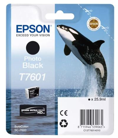 EPSON T7601 atrament fotografická čierna 25,9ml