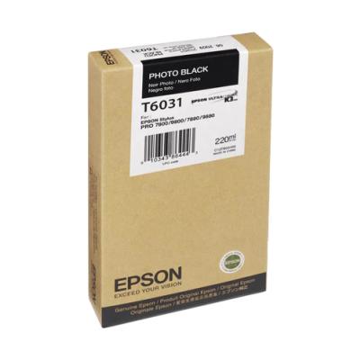 EPSON T6031 atrament fotografická čierna 220ml