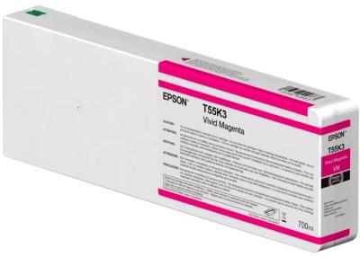 EPSON T55K3 atrament purpurová 700ml