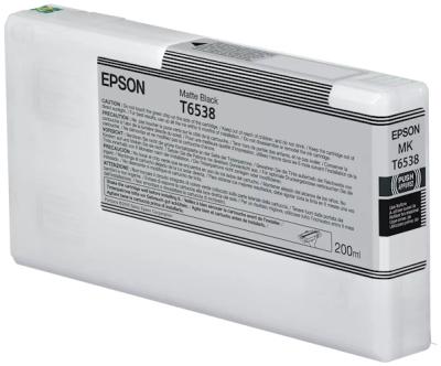 EPSON T6538 atrament matná čierna 200ml