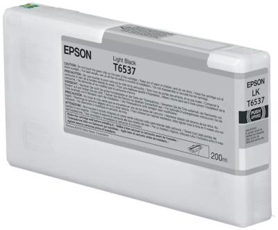EPSON T6537 atrament svetlá čierna 200ml