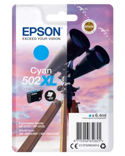 EPSON 502XL atrament azúrová 6,4ml
