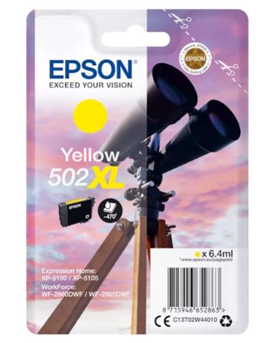 EPSON 502XL atrament žltá 6,4ml