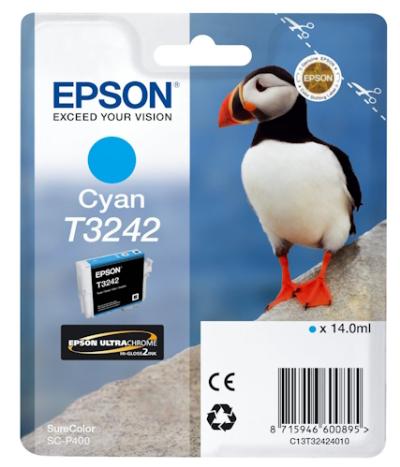 EPSON T3242 atrament azúrová 14ml