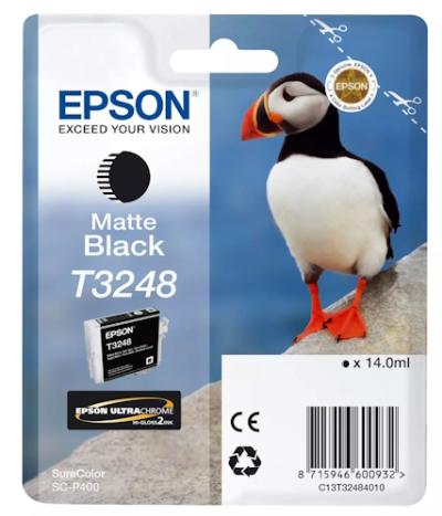 EPSON T3248 atrament matná čierna 14ml