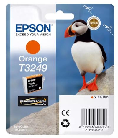EPSON T3249 atrament oranžová 14ml