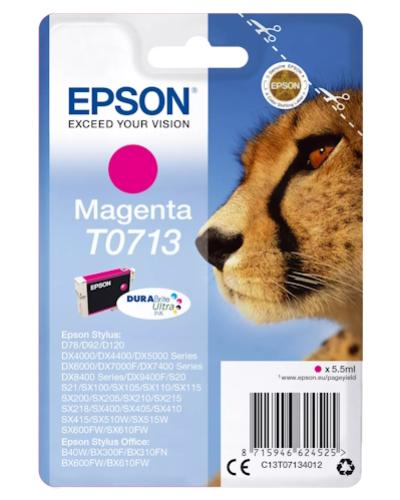 EPSON T0713 atrament purpurová 5,5ml