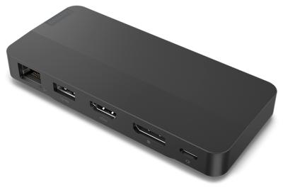 LENOVO USB-C Dual Display Travel Dock + adaptér