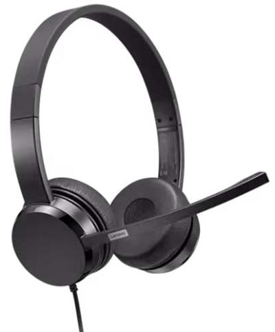 LENOVO USB-A Wired Stereo On-Ear Headset