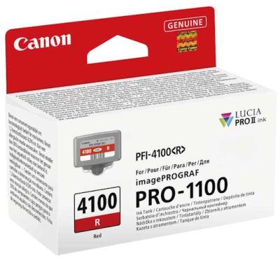 Canon PFI-4100  atrament červená 80ml