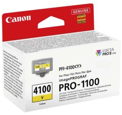 Canon PFI-4100  atrament žltá 80ml