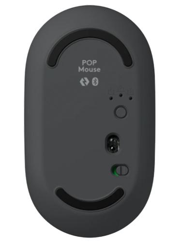 LOGITECH POP bezdrôtová myš sivá