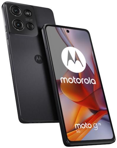 MOTOROLA moto G75 5G Charcoal Gray