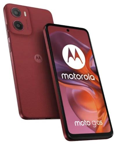 MOTOROLA moto G05 Plum Red