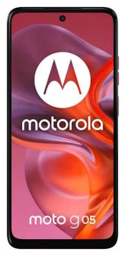 MOTOROLA moto G05 Plum Red