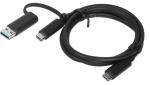 LENOVO Hybrid USB-C - USB-A kábel 1m