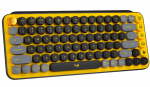 LOGITECH POP Keys bezdrôtová klávesnica žltá US