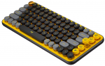 LOGITECH POP Keys bezdrôtová klávesnica žltá US