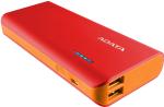 ADATA PT100 Powerbank 10000mAh červená/oranžová