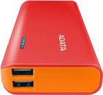 ADATA PT100 Powerbank 10000mAh červená/oranžová