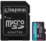 KINGSTON 64GB microSDXC Canvas Go! Plus s adaptérom