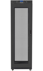 LANBERG RACK cabinet 42U 600x800 perforované dvierka LCD