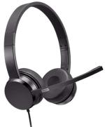 LENOVO USB-A Wired Stereo On-Ear Headset