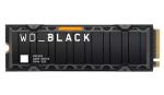 Western Digital SSD M.2 PCIe 4TB Black SN850X NVMe s chladičom